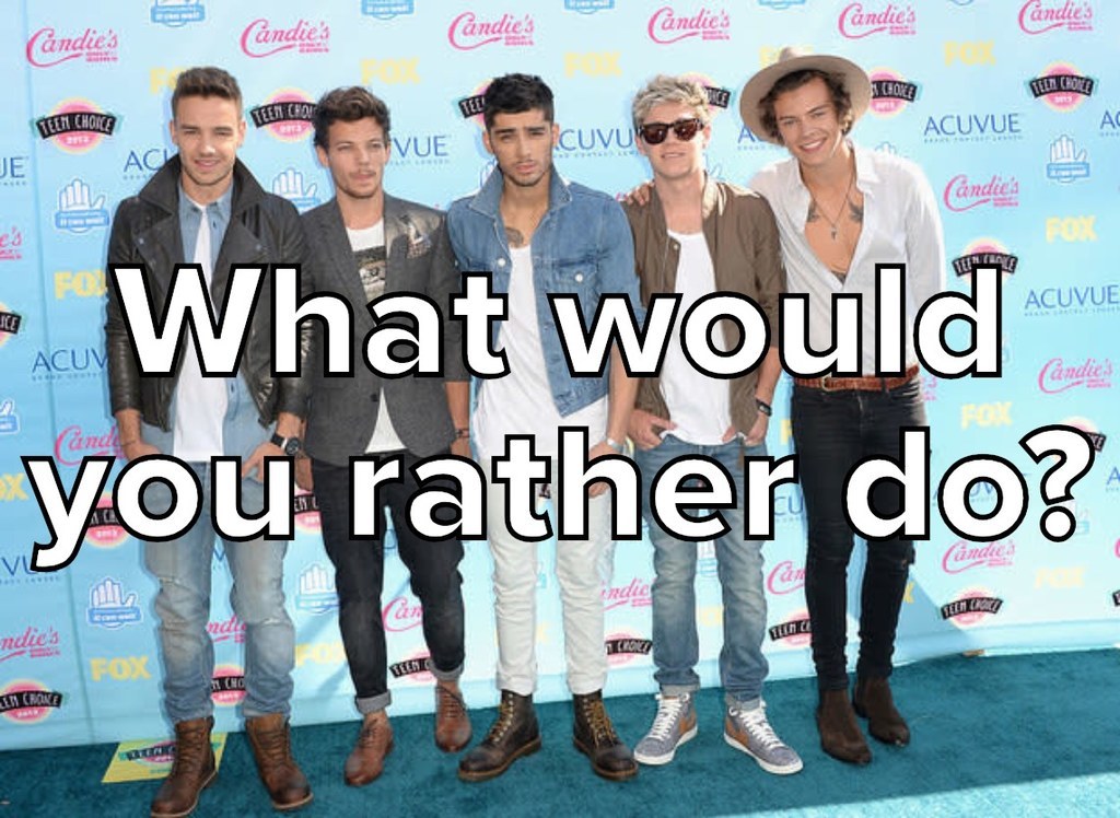 would you rather one direction