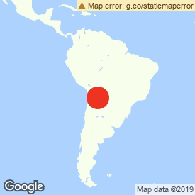 Map of San Miguel de Tucumán, Argentina