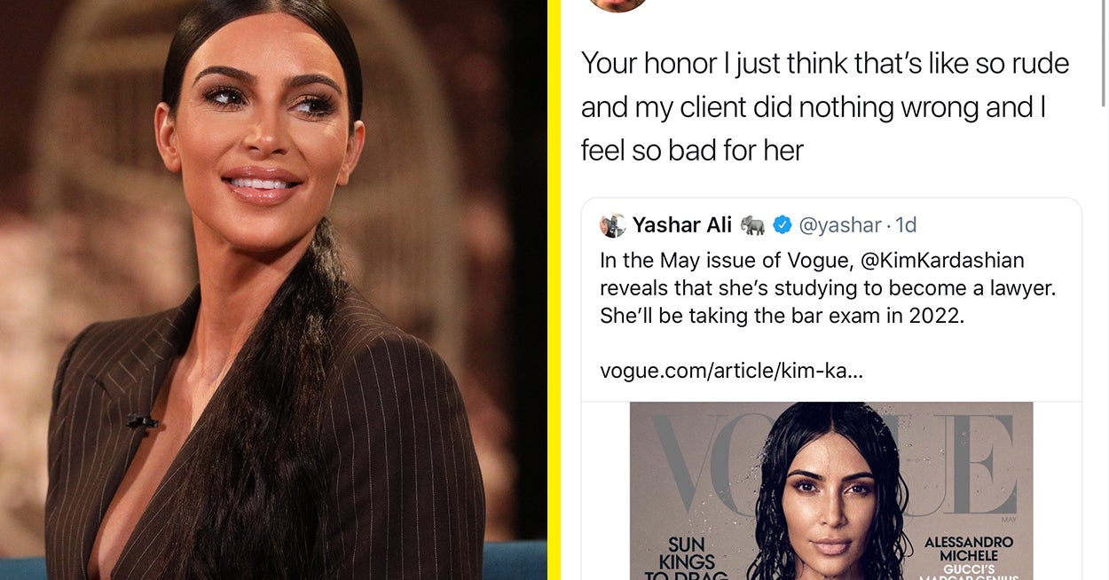 Kim Kardashian Anal - Kim Kardashian Said She Wants To Be A Lawyer And People Have Thoughts