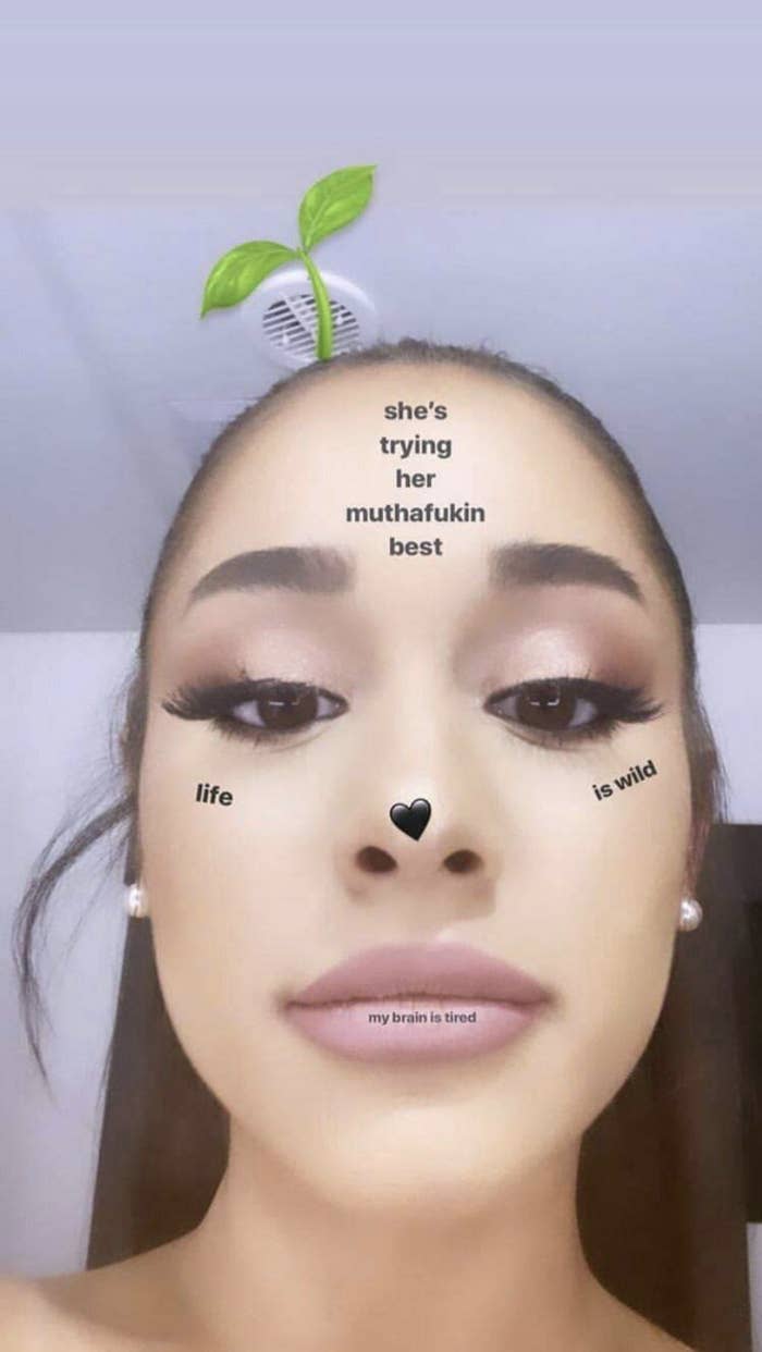 Ariana Grande Posted A Brain Scan Showing Her Ptsd And Fans