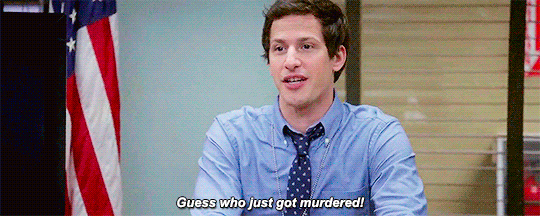 You And Peralta This Murder Case?