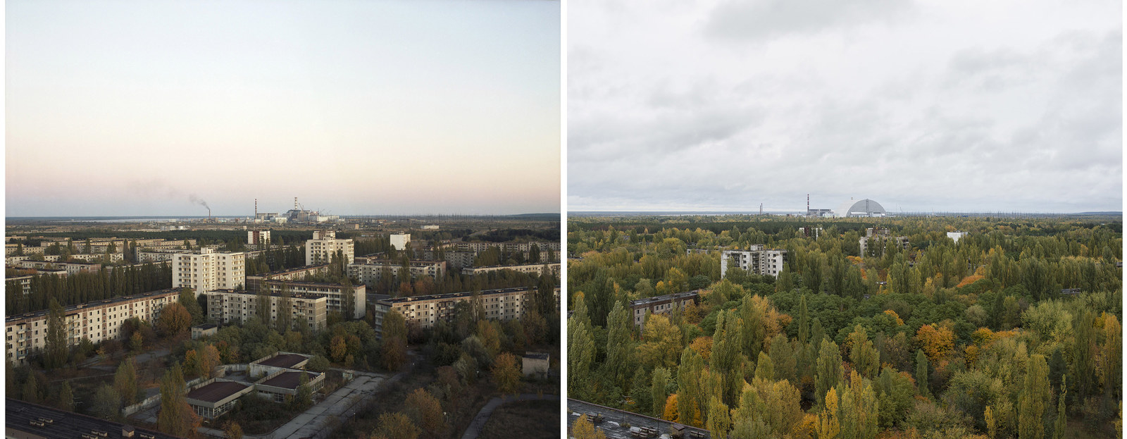 before and after chernobyl disaster