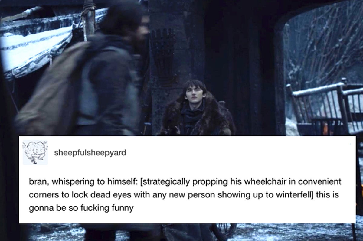 I Laughed At These 16 Game Of Thrones Tumblr Jokes From The Premiere So Maybe You Will Too
