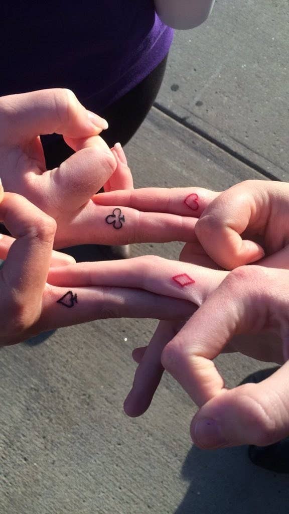 symbols for friendship tattoos