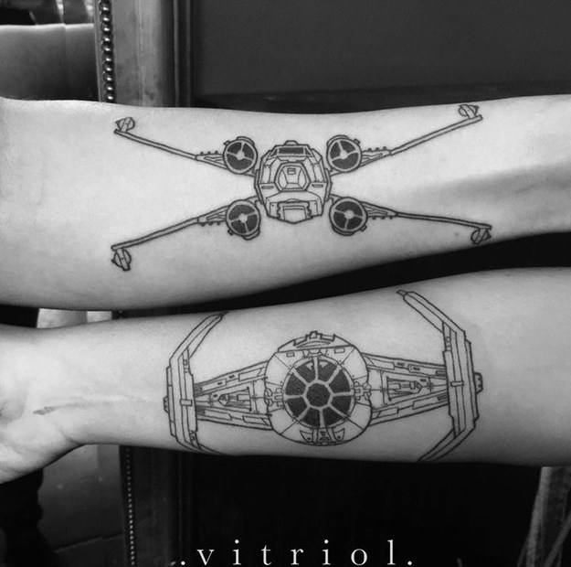 28 Star Wars Tattoos That Will Awaken The Force In You