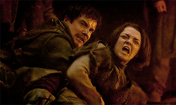 They witness the Hound kill Beric Dondarrion in his trial by combat, and, as I mentioned above, they also see Thoros resurrect Beric. It's kind of cool to see them all together again, fighting for the same side this time – for Jon, himself brought back to life by the Lord of Light.