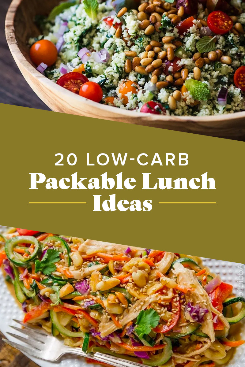 20 Tasty Low-Carb Packed Lunch Recipes