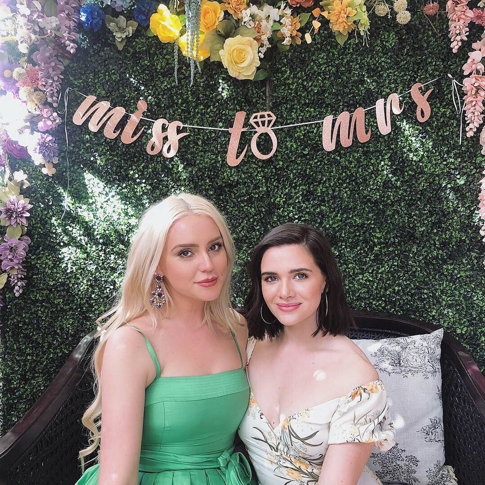 Katie Stevens Had A "Faking It" Reunion At Her Bridal Shower