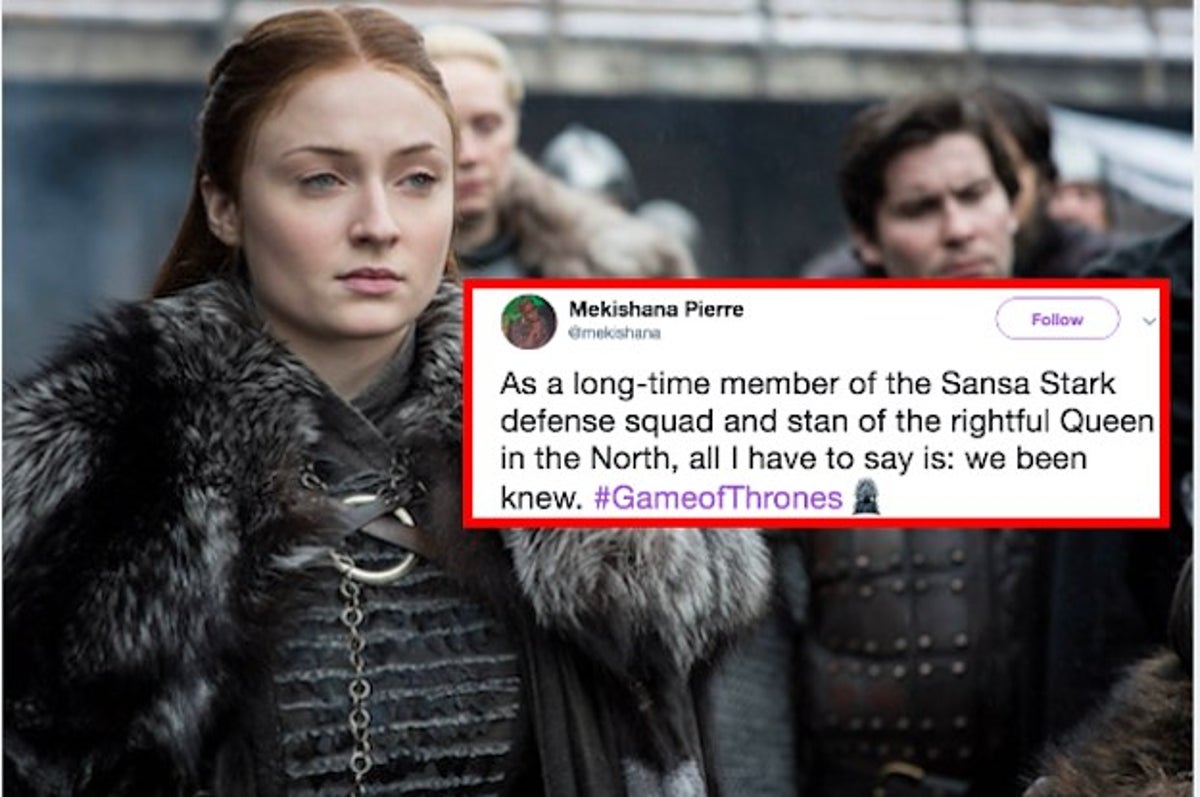 Game Of Thrones Fans Are Stanning Sansa Stark After The Season 8 Premiere