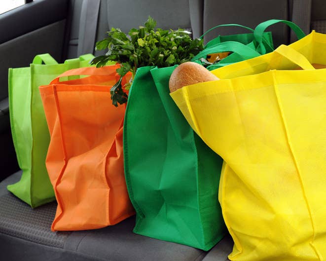 Did you know Target offers a discount if you bring your own bags? It may be only five or ten cents, but it all adds up!
