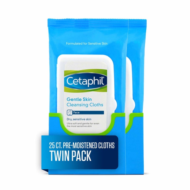 A twin pack of the Cetaphil cleansing cloth