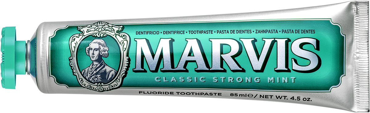 small tube of marvis toothpaste