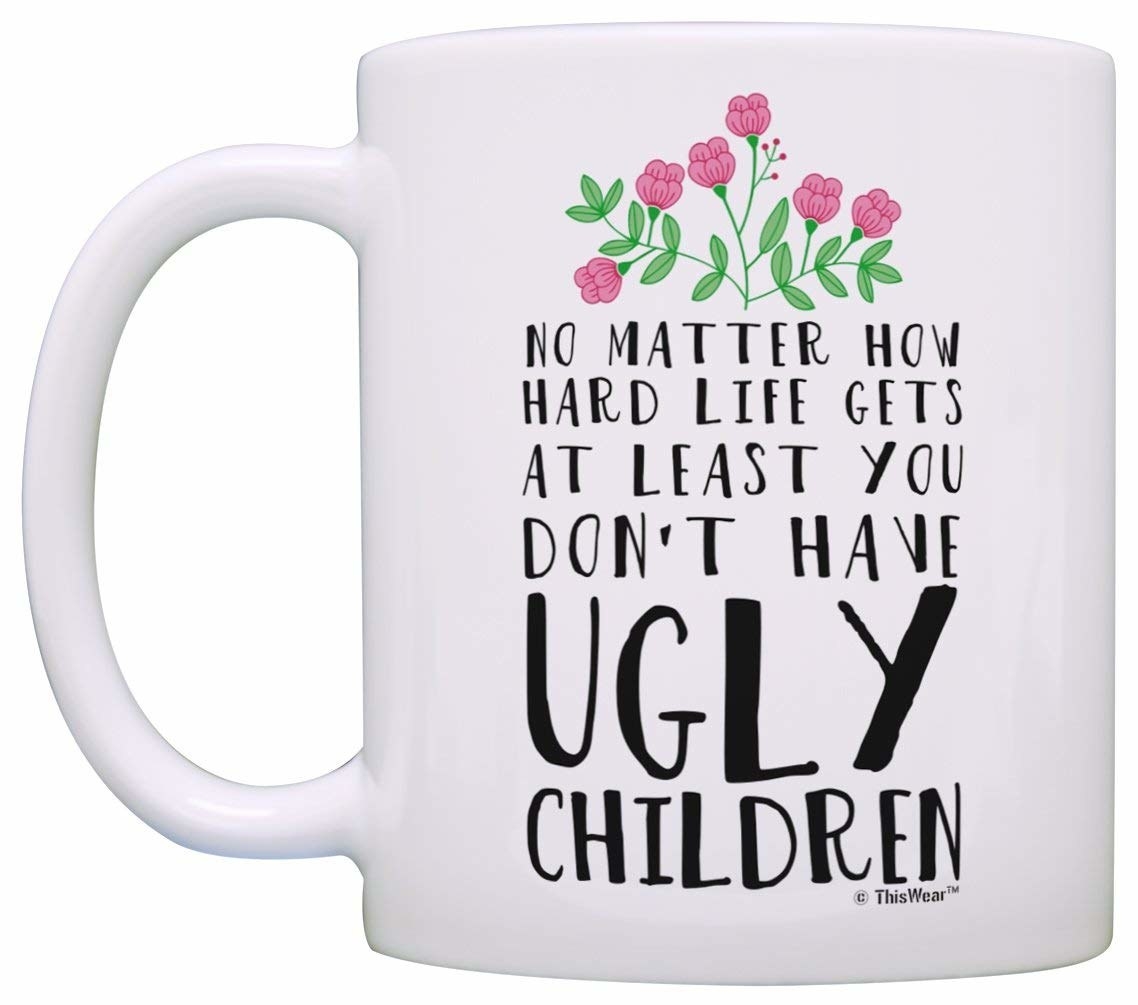 Coffee Mugs Mom Gift Thank You Mom For Not Swallowing Me Funny Mother S Day Mug Gift Home Garden