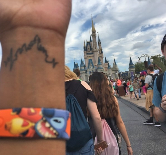 Ink  Honey Tattoos  Amazing Disney castle by tattoosbyjolene for a Disney  Worker        tattoostattoodisneytattoodisneydisneycastledisneycastletattooblackandgreytattoodotworkdotworktattoocoquitlamtattooshopbctattooshop  