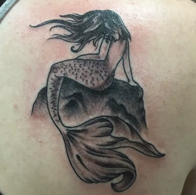mermaid tattoo 15 | Mermaid tattoo designs, Tattoos, Mermaid tattoos