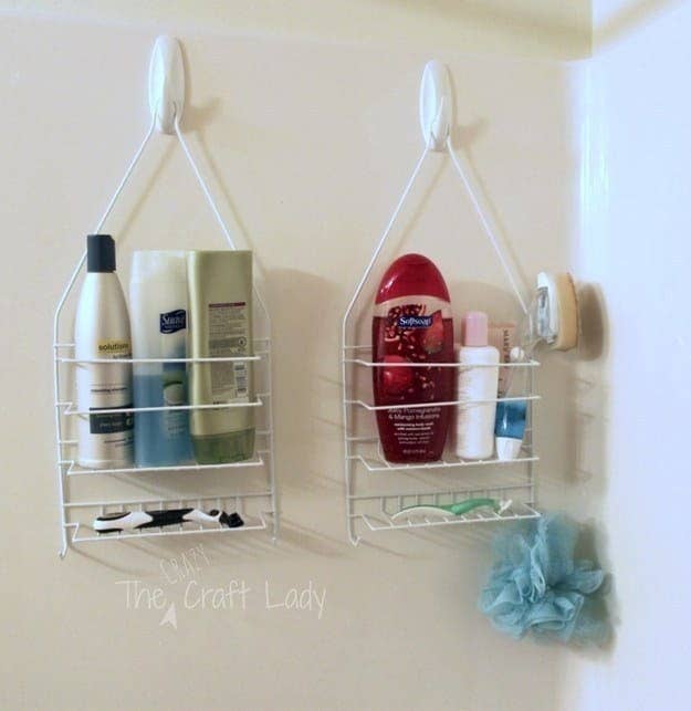 Command Large Shower Caddy with Water-Resistant Strips  Shower caddy,  Large shower, Bathroom shower accessories