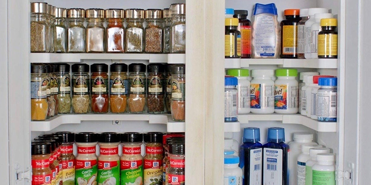 Tall Stackable Refrigerator Bin - Set of 4-8 x 15 Inch - BPA Free Plastic  Resin - Fridge, Freezer, Cabinet, Food, Pantry Storage - Kitchen Organizer  - Clear 