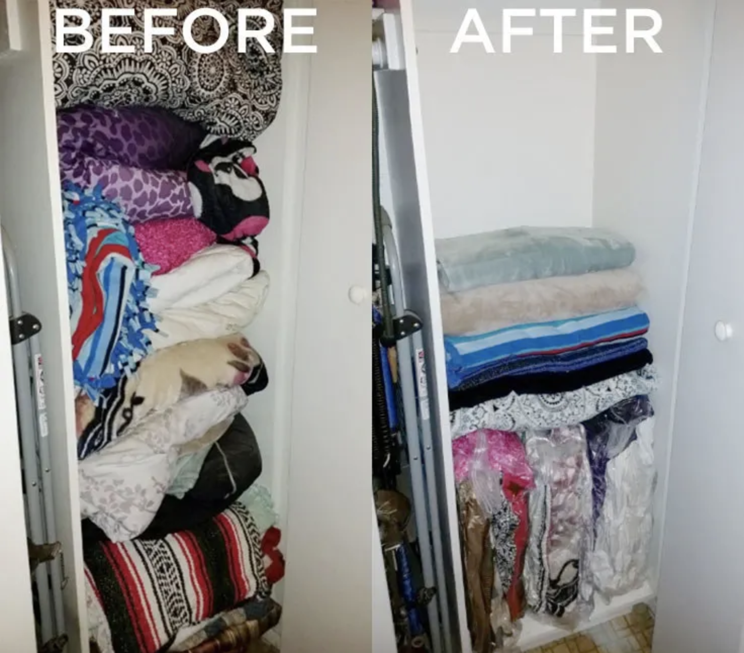 how to organize your stuff for more space