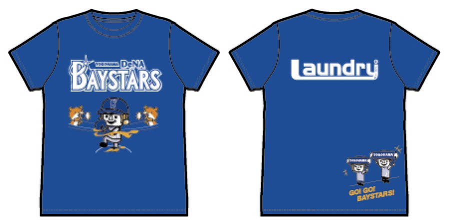 LAUNDRY×中日ドラゴンズ コラボTシャツ リメイク 許可なく