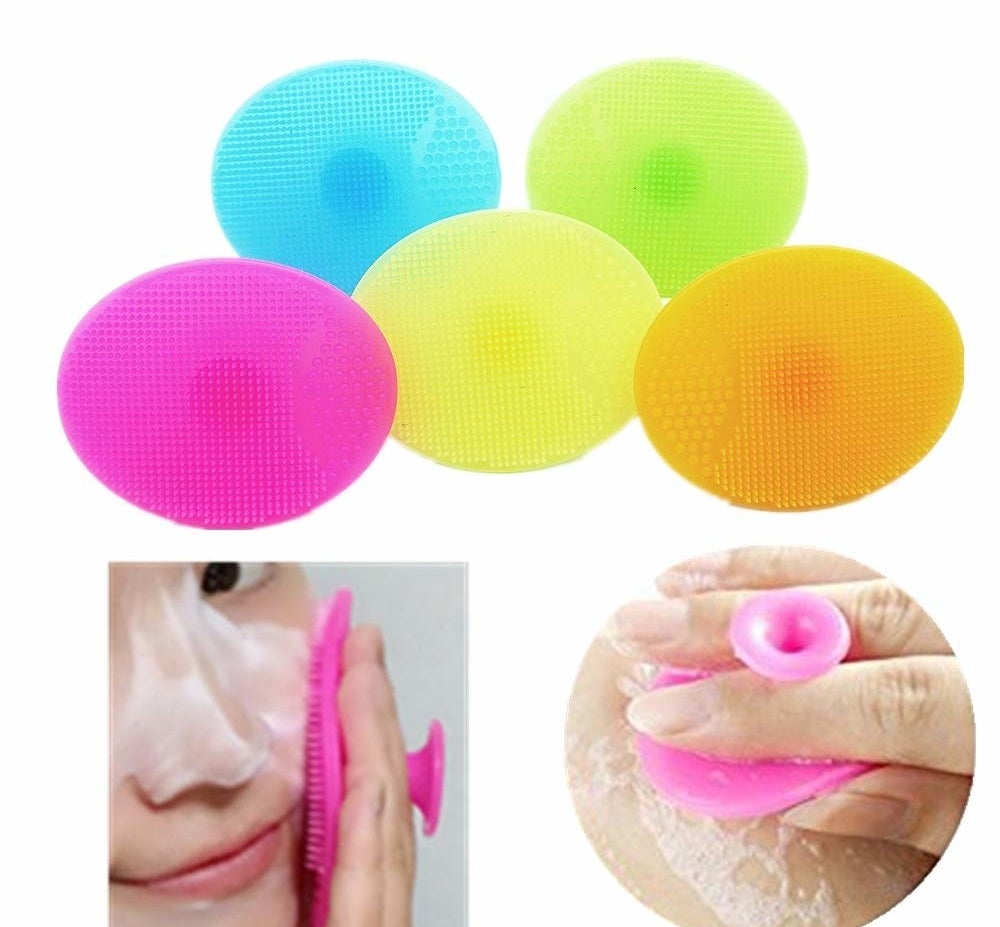 JAS : Silicone Brush Cleaning Egg : Assorted Colors
