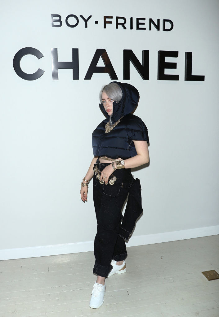 Louis Vuitton gang  Billie, Billie eilish, Billie eilish outfits