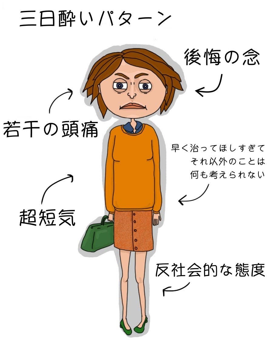 身に覚えのない傷 空白の時間 猛烈な吐き気 誰もが経験する二日酔いの症状11パターン