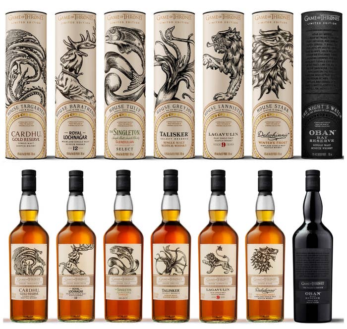 This Game Of Thrones Whisky Collection Is Everything I Need And More