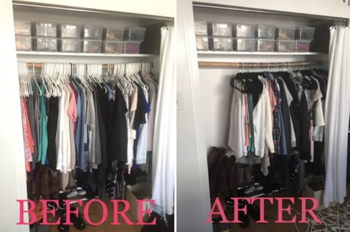 21 Things That Ll Basically Double The Space In Your Closet