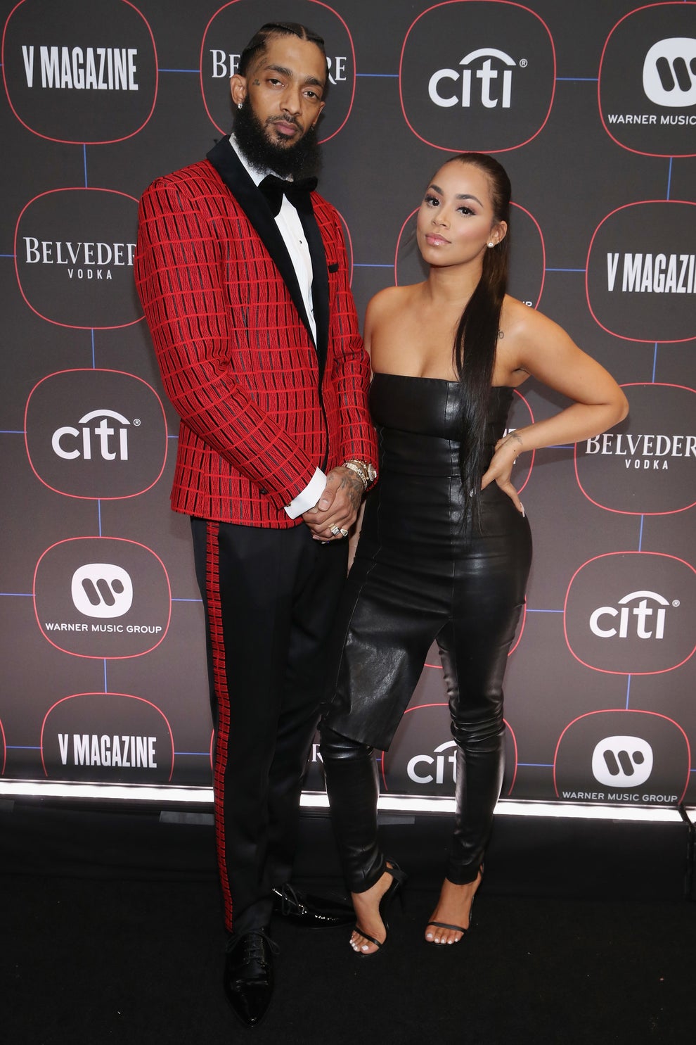 Lauren London posts last year's NYE photo with Nipsey Hussle and a