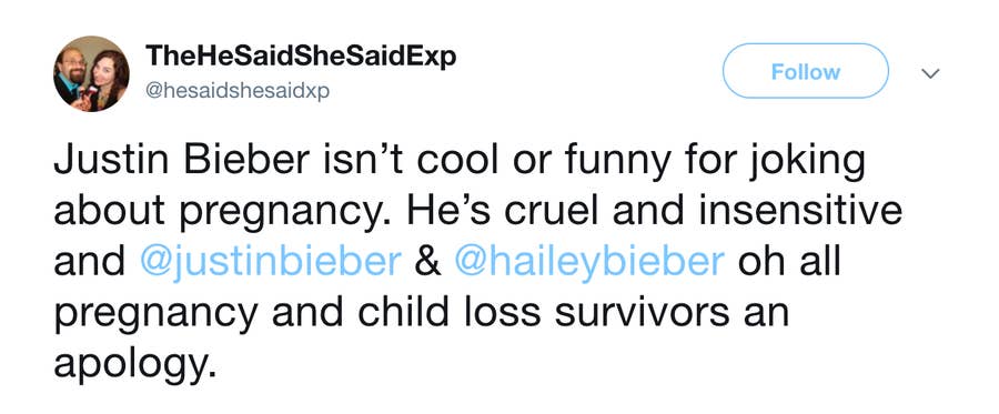 Justin Bieber Posted A Fake Pregnancy Announcement For April Fools Day