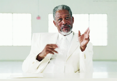 Morgan Freeman!