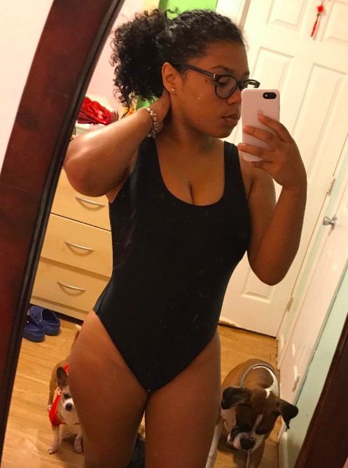 Black Girl One Piece Swimsuit Tumblr