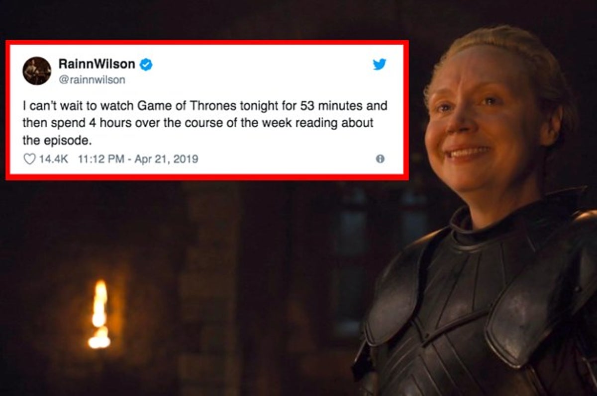 18 Celebrity Tweets About "Game Of Thrones" From This Week