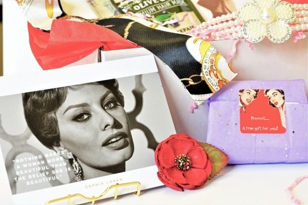 25% off with promo code!It includes a monthly assortment of 7–8 beauty accessories, sweet treats, retro-style jewelry, and cosmetics. It also includes handmade spa products inspired by vintage beauty secrets.Promising review: "I got this for my wife for her birthday and she liked it so much she wanted me to leave a review and give it lots of stars." —Dennis S.Price: $26.99/month