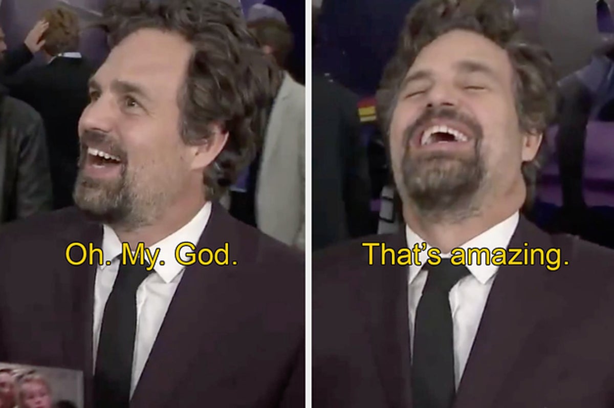 Mark Ruffalo Finding Out That Brie Larson Was In 13 Going On 30 Is  Absolutely Amazing