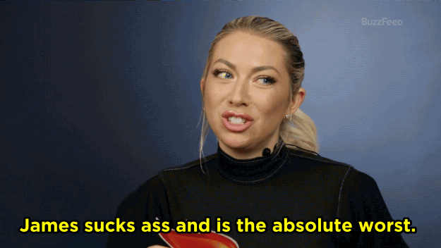 SS: James sucks ass and is the absolute worst, so there's that. I only see him if I accidentally run into him or I'm at a cast event. Kristen's one of my best friends so I see her all the time. Do people really hate Kristen? I'm sorry!