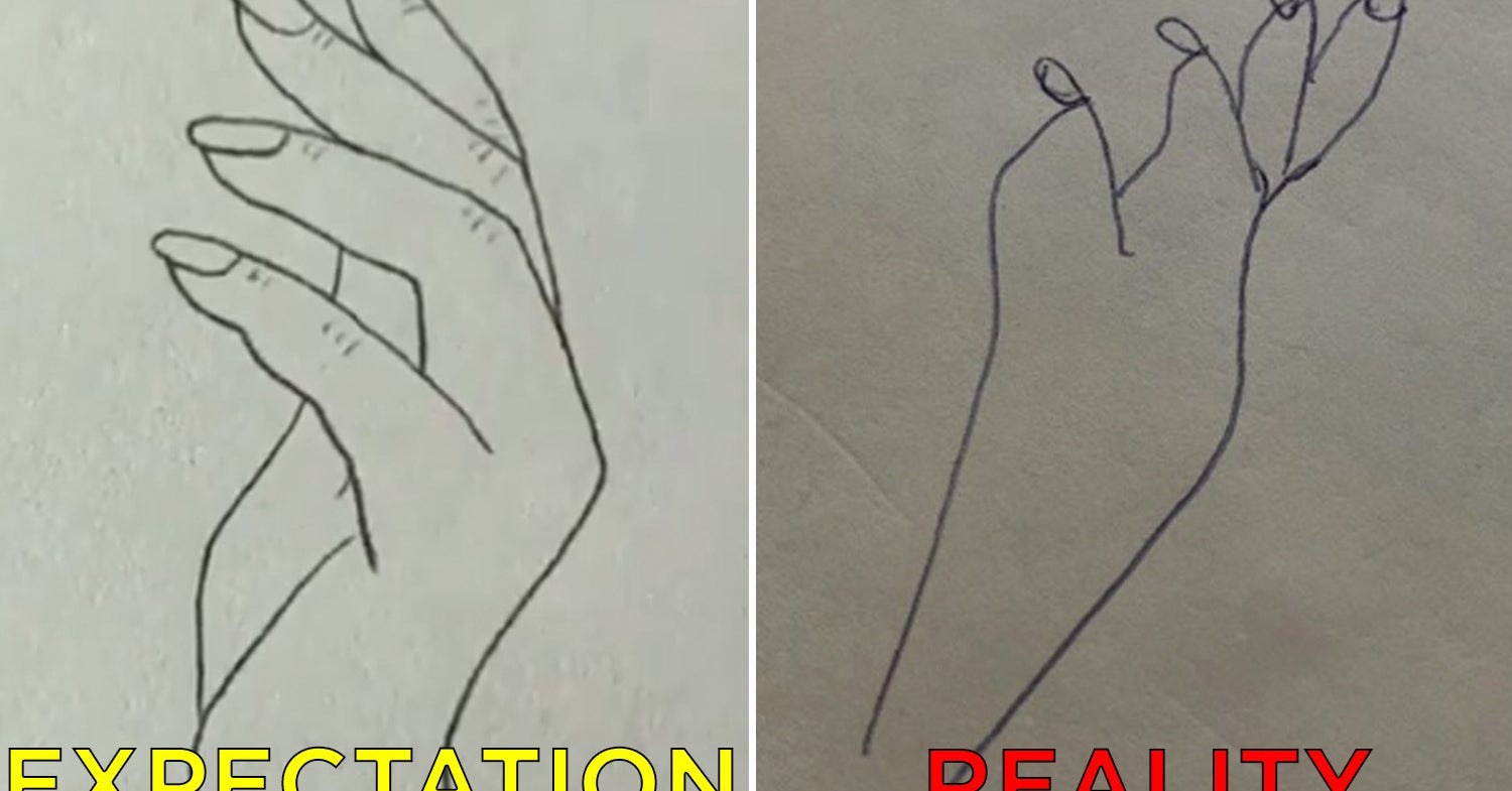 This Hand Drawing Hack Went Viral And Now People Are Feeling Very Lied To