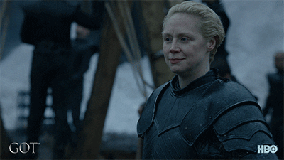 Brienne is dependable and trustworthy, which anyone can attest to. She has a sensual side that not everyone gets to see, however she would never let it change where her loyalties lie. Brienne’s hard work does not go unnoticed.