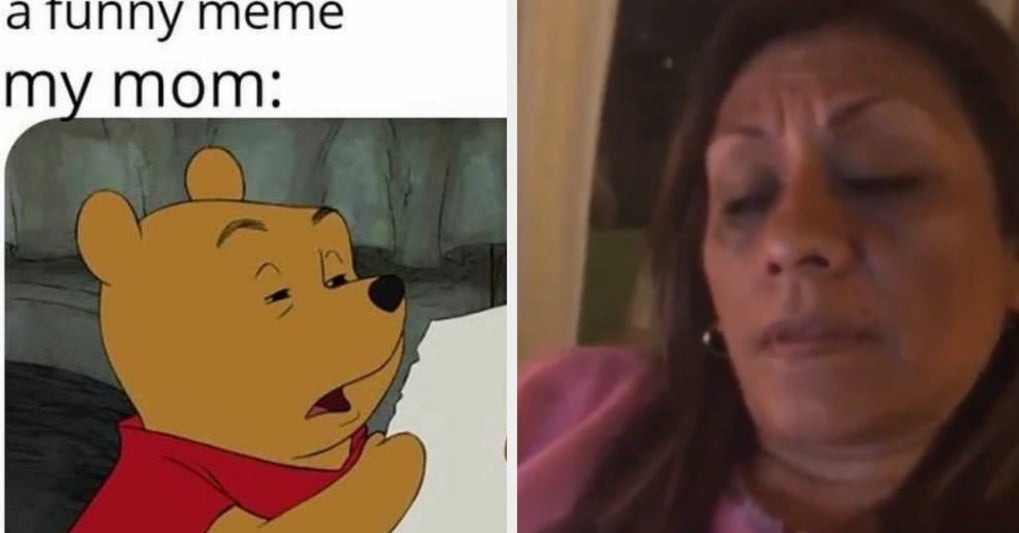 Showing My Mom A Meme On My Phone Reading Winnie The Pooh Meme
