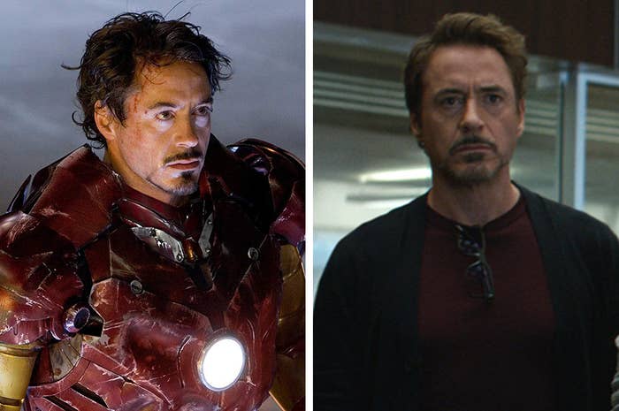Here's What The Endgame Cast Looked Like In Their First Marvel Movie Vs.  Now