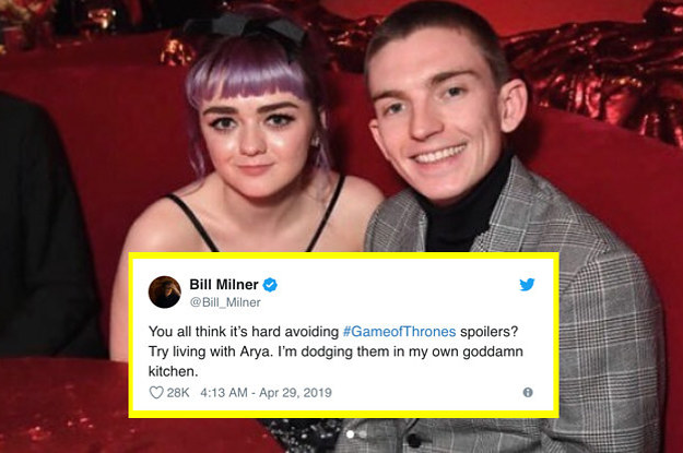 Maisie William's Roommate Just Tweeted The Most Relatable Thing About Living With Her As A "GoT" Fan