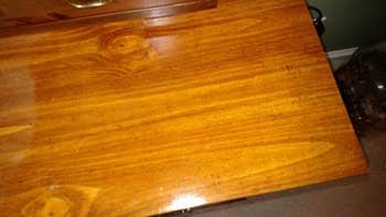 clean table with no white splotches