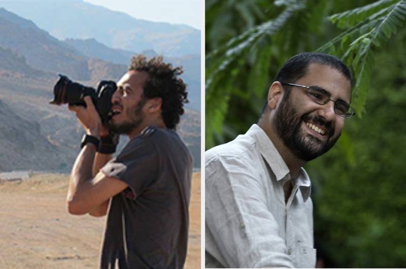 Photographer Mahmoud Abou Zeid (Shawkan) and Egyptian blogger Alaa Abdelfattah were released this year after spending over five years behind bars. Both, however, must report to a police station each evening, and it is up to the police whether they can leave. So far, both have spent every night of their “freedom” behind bars.