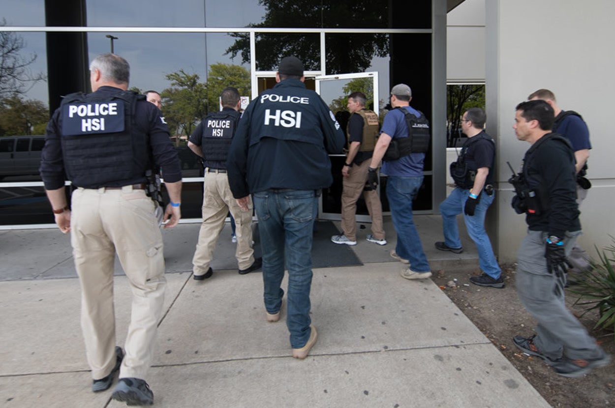 ICE Arrested More Than 280 Immigrants In A Texas Raid, The Largest ...