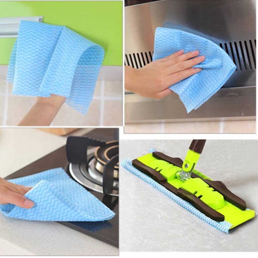 Microfiber Mop Slipper Shoes Cover for Floor Cleaning Washable – Wise  Living NZ
