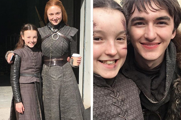 19 Behind-The-Scenes Photos That The "Game Of Thrones" Cast Posted After This Week's Episode