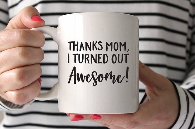 Funny Mother S Day Mug Gift Mom Gift Thank You Mom For Not Swallowing Me Coffee Mugs Dinnerware Serving Dishes