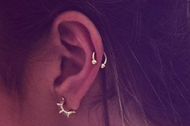 6 MustTry Trending Ear Piercing Placement Styles  Impuriacom  Impuria  Ear Piercing Jewelry