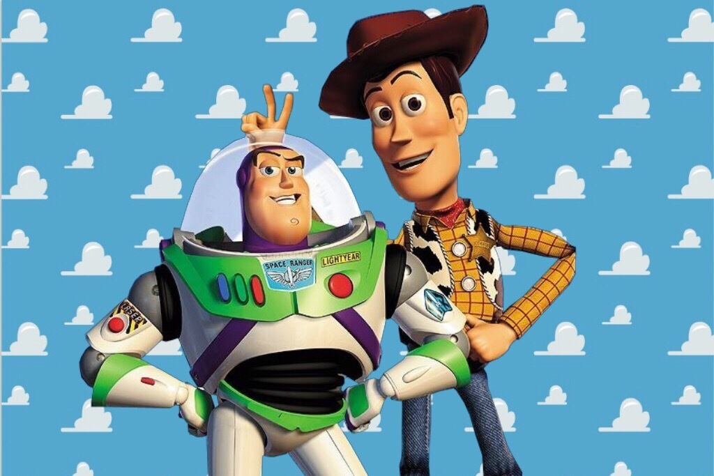 buzz light and woody