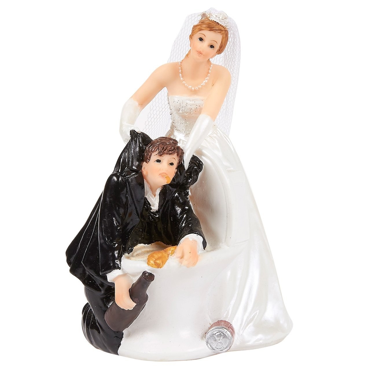 Joyful Embrace Vampires Bride and Groom Wedding Cake Topper 38VA  thuvien.quangtri.gov.vn